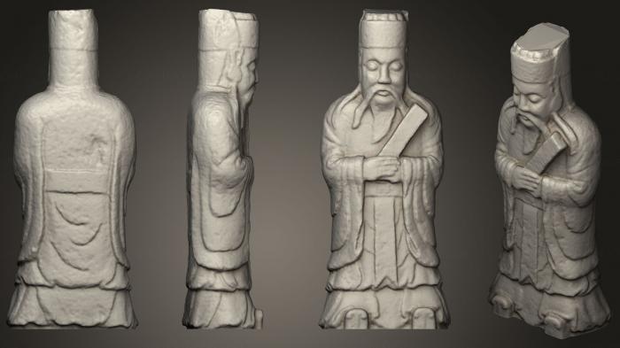 Figurines Chinese and Japanese (STKCH_0037) 3D model for CNC machine